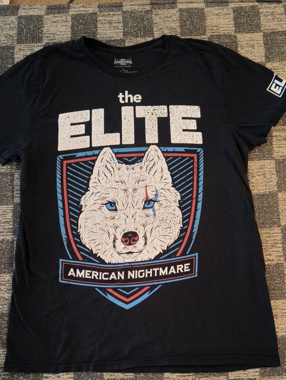 Pro Wrestling Tees Black Elite Graphic Tee - American Nightmare